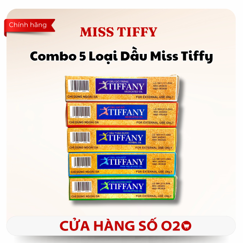 Combo 5 Loại Dầu Miss Tiffy